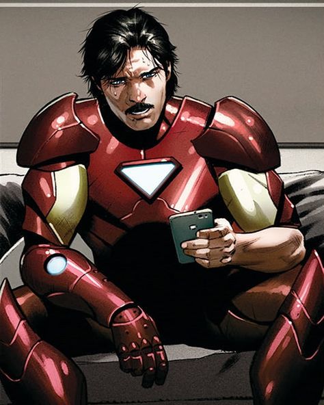 Mcu Icons, Tony Stark Comic, Iron Man Comic, Iron Man Art, Iron Man Armor, Iron Man Tony Stark, Marvel Icons, Marvel Comic Character, Marvel Iron Man