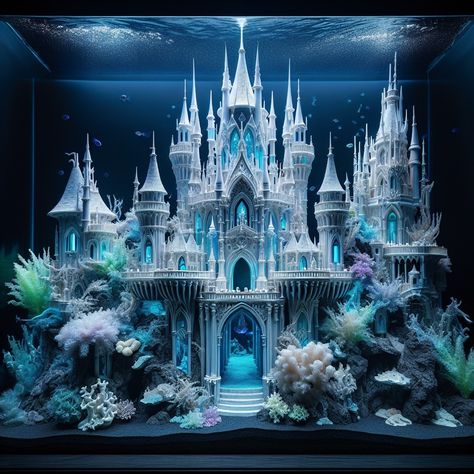 🌟🏰✨ Transform Your Aquarium into a Majestic Wonderland! 🌟🏰✨ Dive into an enchanting underwater world with the **Fazhongfa Aquarium Decorations Castle - Only $29.99!** This stunning castle is the perfect addition to your aquatic paradise, adding whimsy and magic to your fish tank. 🐠💫 Made from durable, fish-safe materials, it's ideal for both freshwater and saltwater environments. 🌿 Key Features: - Eye-catching, thematically designed castle - Safe for all tank inhabitants - Suitable for b... Mermaid Fish Tank, Underwater Castle, Saltwater Fish Tank, Aquarium Garden, Sea Aquarium, Reference Ideas, Saltwater Fish Tanks, Aquarium Setup, Saltwater Tank