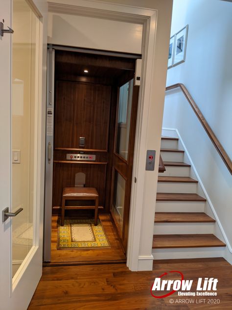 Home Elevator Photo Gallery - Arrow Lift House Elevators, Residential Elevators, Home Elevators, Home Elevator, House Elevation, Home Projects, House Ideas, Photo Gallery, Photo Galleries