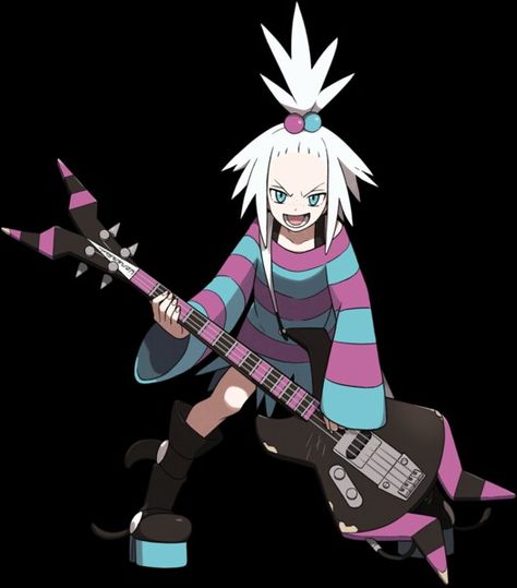 Unova Gym Leader Roxie (Black 2 & White 2) Pokémon White, Pokemon Gym Leaders, Pearl And Marina, Pokemon Gym, Pokémon Black And White, Black Pokemon, Battle Armor, Gym Leaders, Tv Tropes