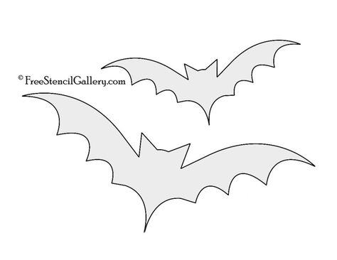 Bat Silhouette Stencil 02 Halloween Pumpkin Templates, Bat Stencil, Halloween Window Silhouettes, Halloween Pumpkin Stencils, Halloween Silhouette, Halloween Party Decor Diy, Bat Silhouette, Bat Pumpkin, Halloween Post