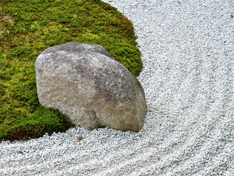 Modern Zen Garden, Boulder Garden, Modern Japanese Garden, Zen Temple, Low Maintenance Garden Design, Japanese Rock Garden, Zen Rock Garden, Small Japanese Garden, Japanese Garden Landscape