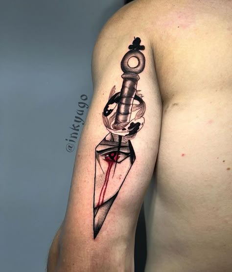 Tattoo work done with EM149 Tattoo work from Portugal on Instagram: @inkyago @stigma_tattoo_supply Kunai Tattoo, Pele Tattoo, Cute Matching Tattoos, Nerd Tattoo, Geek Tattoo, Stick N Poke, Anime Tattoo, Tattoo Work, Tattoo Supplies