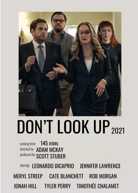 don’t look up 2021 minimalist polaroid poster netflix leonardo dicaprio jennifer lawrence meryl streep Dont Look Up Movie Poster, Dont Look Up Poster, Don't Look Up Movie 2021, Dont Look Up Film, Meryl Streep Movies, Leonardo Dicaprio Movies, Look Up, Michael Chiklis, Up Movie