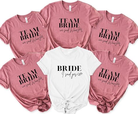 Bachelorette Party Matching Shirts, Bachelorette Party Shirts For Bride Team Bride, Bride Shirt, Team Bride Wine Shirts, Bachelorette Party Team Bride Shirts Bachelorette, Bride Shirts Bachelorette, Bachelorette Party Matching Shirts, Wine Bachelorette Party Shirts, Bachelorette Party Matching, Wine Bachelorette, Bride Team, Team Bride Shirts, Bridal Shirts