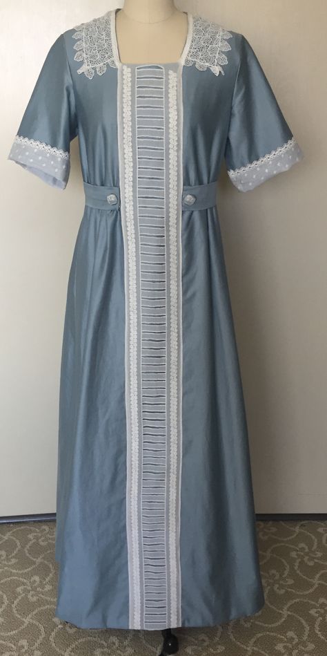 Edwardian Dress Pattern, Edwardian Day Dress, Early 20th Century Fashion, Edwardian Gowns, 1900's Fashion, Edwardian Costumes, Vintage Prairie Dress, Historic Fashion, Pattern Hack