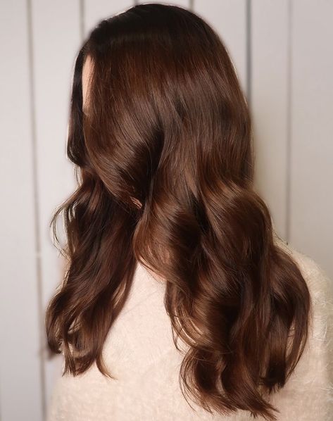 Coffee Brown Hair, Rich Brown Hair, Luxurious Chocolate, Warm Brown Hair, Chestnut Brown Hair, Chestnut Hair, Brown Hair Shades, Chocolate Brown Hair Color, Brown Ombre Hair