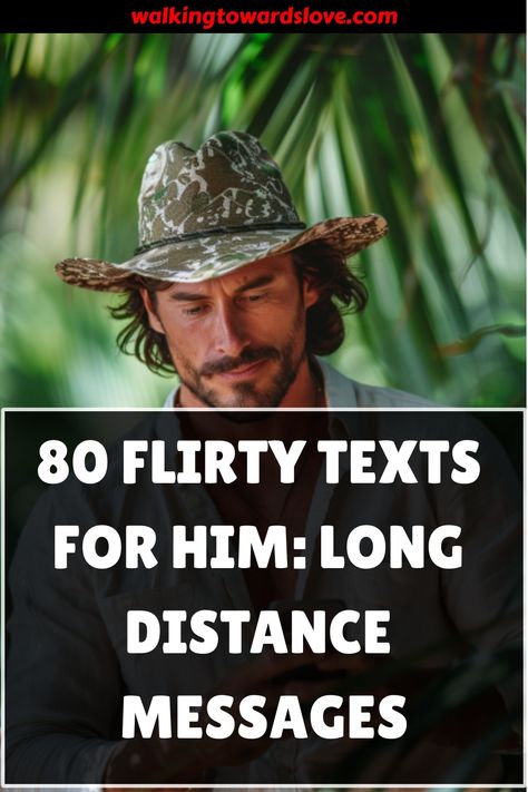 Looking to add some spice to your long-distance relationship? Check out these 80 flirty texts for him that are perfect for keeping the romance alive, no matter the miles between you. Whether you're looking to make him smile, blush, or just feel closer to you, these messages are sure to hit the mark. From sweet compliments to playful banter, these texts will let him know just how much he means to you from afar. Midday Texts For Him, Compliments For Him Flirty, Long Distance Messages, Flirty Banter, Sweet Compliments, Sweet Texts For Him, Self Thought, Find A Husband, Before I Sleep