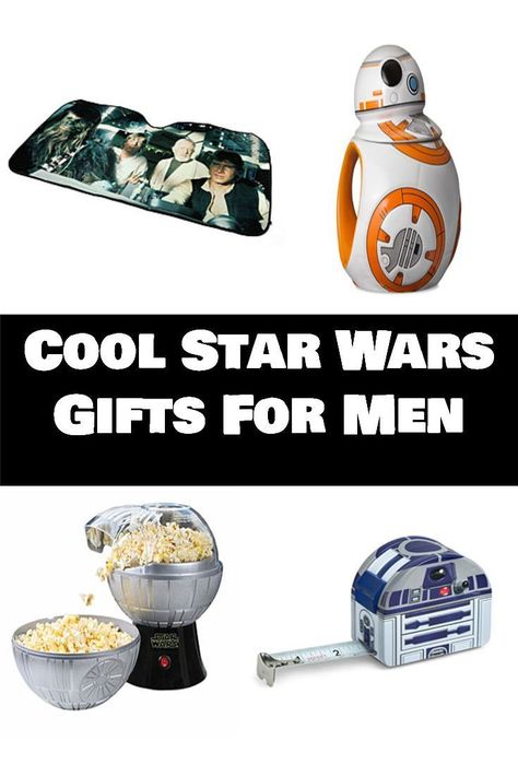 Star Wars gift ideas - cool Star Wars gifts, Star Wars gifts for Dad and a couple funny Star Wars gifts. Perfect for birthdays or Christmas. Star Wars Gift Ideas, Nerdy Gifts For Him, Gifts For Boyfriend Long Distance, Funny Star Wars, Couple Funny, Nerdy Gifts, Star Wars Christmas, Funny Christmas Gifts, Diy Gifts For Boyfriend