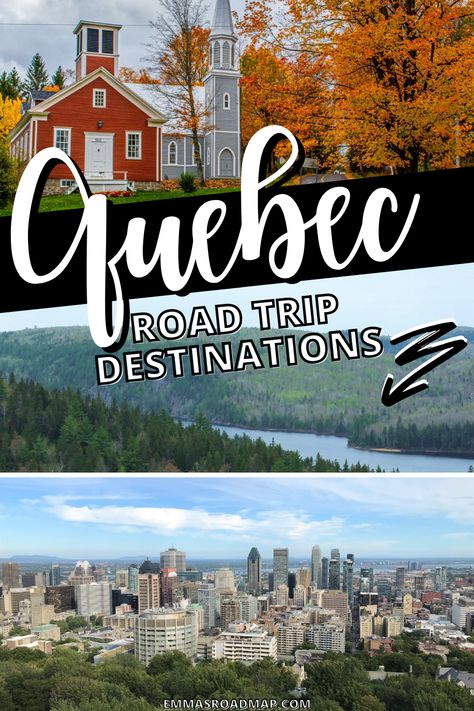 Quebec road trip destinations Quebec Road Trip, Canada Travel Winter, Eastern Canada Travel, Road Trip Canada, Travel Quebec, Ontario Canada Travel, Things To Do In Quebec, Tremblant Quebec, Toronto Canada Travel