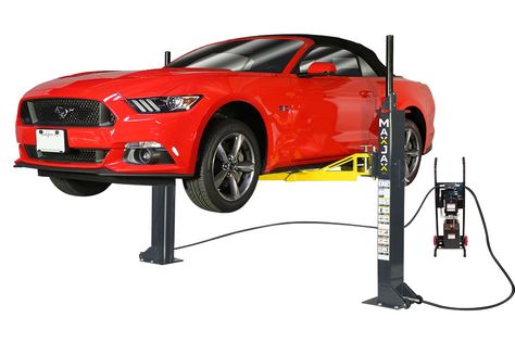 Garage Car Lift, Portable Car Lift, Two Post Car Lift, Two Post Lift, Garage Lift, Shop Garage, Car Lift, Lift Design, Hydraulic Cylinder