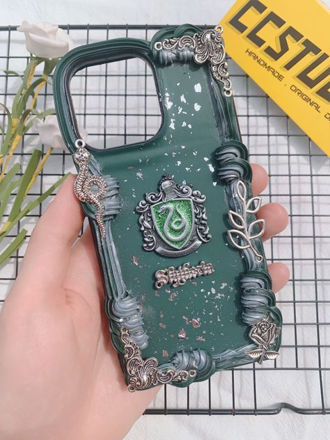 Whipped Cream Phone Case, Harry Potter Case, Harry Potter Slytherin, Trendy Iphone Cases, Decoden Phone Case, Handmade Phone Case, Many Friends, Diy Phone Case, Whipped Cream