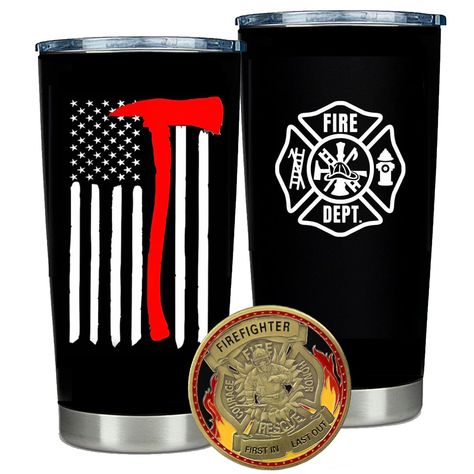 PRICES MAY VARY. Police Theme Design: This insulated tumbler features a military-themed design, making it an excellent gift choice to express appreciation for our brave soldiers Keeps Warm: Crafted with high-quality stainless steel and double-walled vacuum insulation technology, this tumbler ensures your cold drinks stay icy cold and your hot beverages remain warm, meeting the needs of military personnel in various environments. Lightweight and Durable: Designed to be lightweight and easy to car Police Tumbler, Military Heroes, Military Family, Military Personnel, Hot Beverages, Engraved Gifts, Insulated Tumbler, Theme Design, Insulated Tumblers