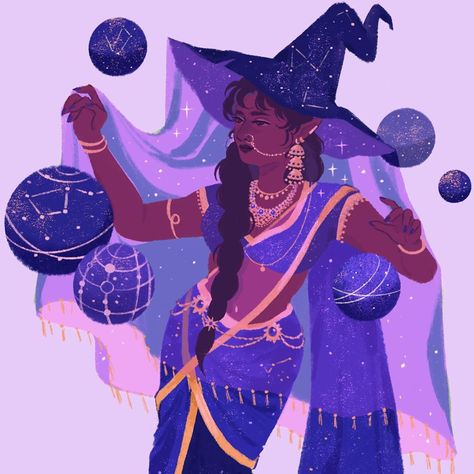 ira☆彡 on Instagram: “Celestial Witch ~ 💫⭐️” Zombie Prom Queen, Celestial Witch, Witch Design, Ad Astra, Pop Culture References, Witch Art, Witch Aesthetic, Magic Art, Dnd Characters