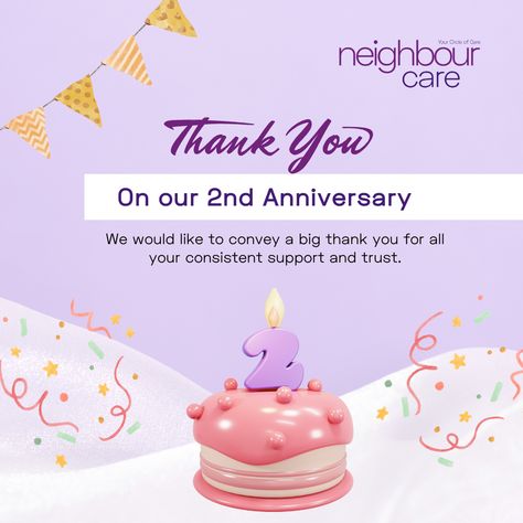 We are celebrating the 2nd Anniversary of NeighbourCare! ✨🎆🎊 🎉 We want to convey a big thank you for all of your consistent trust & support. 🙏   #anniversary #businessanniversary #thankyou #companycelebration #companymilestone #grateful #hardwork #workcelebration #happyworkanniversary Anniversary Sale Flyer, 1 Year Business Anniversary Social Media, Business Anniversary Ideas, Happy Aniversary, Business Anniversary, Beauty Salon Interior Design, Grind Coffee, Classy Baby Shower, Simple Kurti