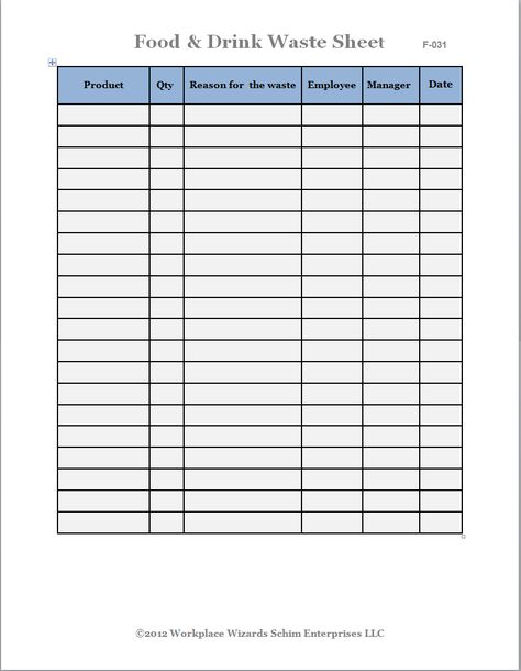 New Cumberland, Pennsylvania - Restaurant Consultants, Restaurant Forms & Checklists – Workplace Wizards Restaurant Inventory Sheets, Restaurant Organization, Food Safety Posters, Food Safety And Sanitation, Inventory Spreadsheet, Inventory Sheet, Kitchen Checklist, Kitchen Inventory, Restaurant Consulting