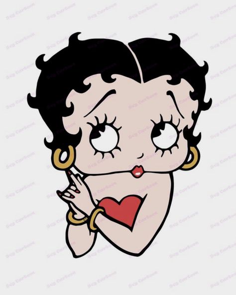 Betty Boop Gifts, Betty Boop Svg, Betty Boop Tattoos, Old Cartoon Characters, Betty Boop Art, Betty Boop Cartoon, Betty Boop Pictures, Old Cartoons, Tv Characters