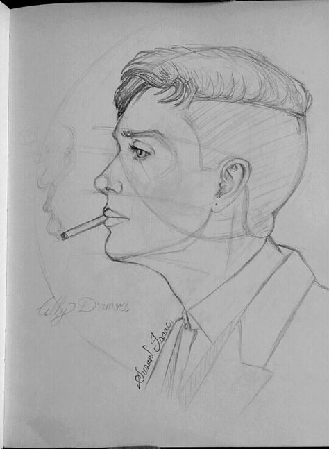 Cillian Murphy as Tommy in the peaky blinders by Susan Isaac Tommy Peaky Blinders, Sigma Men, Peaky Blinders Tommy Shelby, Pencil Sketch Images, Beautiful Sketches, Batman Begins, Art Drawings Sketches Pencil, Thomas Shelby, Portrait Sketches