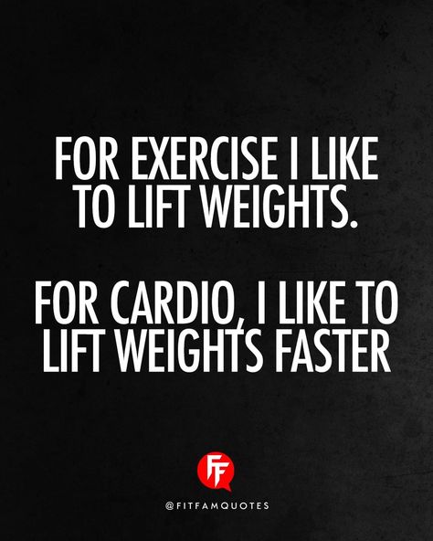 Inspirational Fitness Quotes 💬’s Instagram photo: “Cardio is necessary 💬How have you been getting your cardio done nowadays? . .. ... .... ..... ...... ....... ........ ......... ..........…” Cardio Quote, Fitness Inspiration Quotes, Fitness Quotes, Weight Lifting, Cardio, Fitness Inspiration, Instagram Photo, Quotes, Instagram