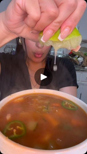 244K views · 34K reactions | The best Caldo de camarones recipe 🤤

#cooking #recipe #mexicanfood #mexicandinner #caldodecamaron #camaron #shrimp #foodie #cook #latina #wife #recetas #spanglish #mexicana #mexican | ᴇᴠᴇʟʏɴ ᴊᴜᴀʀᴇᴢ | evelynjuarezofficial · Original audio Shrimp Soup Recipes Mexican, Shrimp Soup Recipes, Shrimp Soup, Mexican Dinner, Cooking Recipe, Sea Food, July 3, Yummy Recipes, Chowder