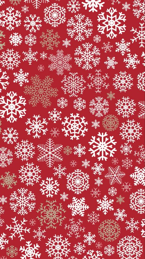 Christmas Texture, Red Christmas Background Aesthetic, Christmas Red Background, Christmas Wallpaper Red And Green, Red And Green Christmas Background, Red Snowflakes Wallpaper, Snowflake Wallpaper, Christmas Lockscreen, Red Gold Christmas