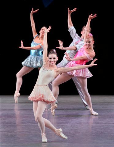 Tyler Peck in 'Who cares' Balanchine Ballet, Tiler Peck, New York City Ballet, How To Make Tutu, George Balanchine, Ballet Photos, City Ballet, Zoella, Shall We Dance