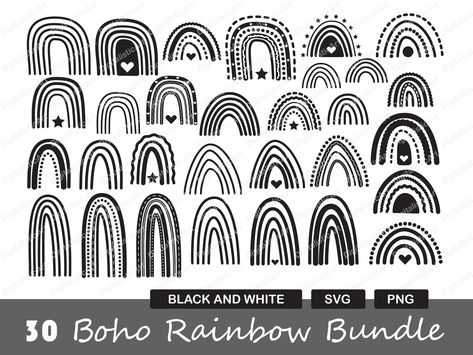 Black And Grey Rainbow Tattoo, Rainbow Tattoos Black And White, Pride Tattoo Black And White, Small Rainbow Tattoo Black And White, Tiny Rainbow Tattoo Black And White, Rainbow Outline Tattoo, Rainbow Tattoo Ideas Black And White, Boho Rainbow Tattoo, Little Rainbow Tattoo