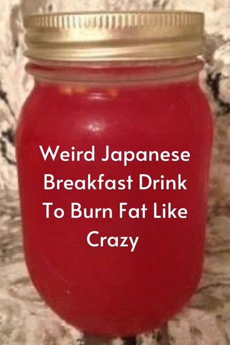 Remove Belly Fat With The Following Juice Recipe Japanese Drinks, Fat Burning Juice, Melt Belly Fat, Natural Detox Drinks, Belly Fat Drinks, Belly Fat Burner Drink, Natural Drinks, Belly Fat Burner, Fat Loss Drinks