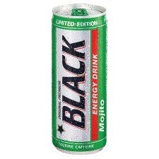 Black Mojito Black Mojito Energy Drink, Black Mojito, Black Energy, Energy Drink, Mojito, Energy Drink Can, Energy Drinks, Beverage Can, Energy