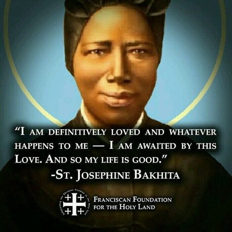 Saint Bakhita, Josephine Bakhita, St Josephine Bakhita, Feminine Genius, Saint Quotes Catholic, Extraordinary Women, Saint Quotes, Christian Symbols, Religious Education