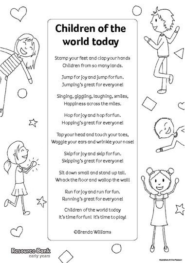 ‘Children of the World’ poem – Early Years teaching resource - Scholastic Poem About Country, Poem On Children's Day, Children's Day Thoughts, English Poems For Children, Poem Recitation, Early Years Teaching, World Poetry Day, Poems In English, Poetry For Kids