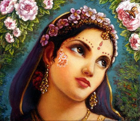 🌺 HAPPY RADHASTAMI 🌺 Happy Radhastami, Krishna Das, Shri Radha, Radha Painting, Hare Krishna, Krishna Art, Art Photo, Krishna, Flowers