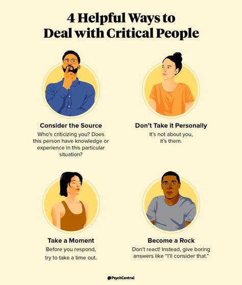 Critical People, Dont Take It Personally, What Others Think, Harsh Words, Marriage And Family Therapist, Important Facts, Negative Emotions, Psych, Listening To You