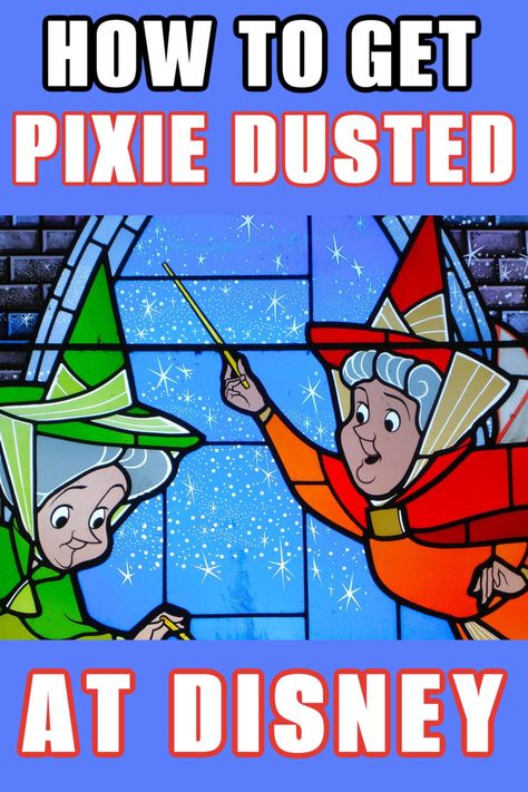 Here’s how to get pixie dusted at Disney World and easy tips for making the most of it. #pixiedust #disney #WDW #disneytips #disneyworld Pixie Dust Ideas For Disney, Disney World Planning, Disney Resorts, Disney Tips, Disney World Tips And Tricks, Disney Diy, Disney Resort, Pixie Dust, Disney Inspired