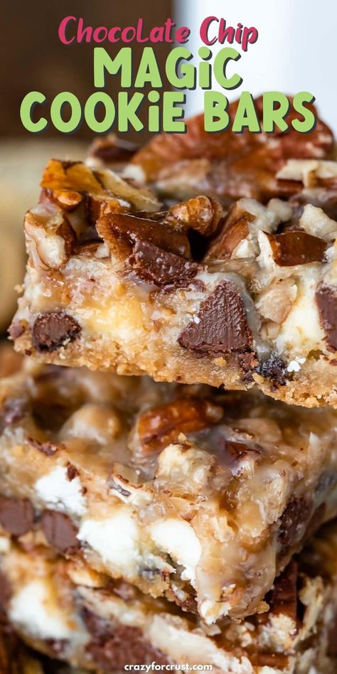 Magic Bars Without Coconut, No Bake Cookie Bars, Magic Cookie Bar, Blondies Recipes, Nestle Chocolate Chip Cookies, Fruit Milkshake, Magic Bars Recipe, Magic Cookie Bar Recipe, Cookie Board