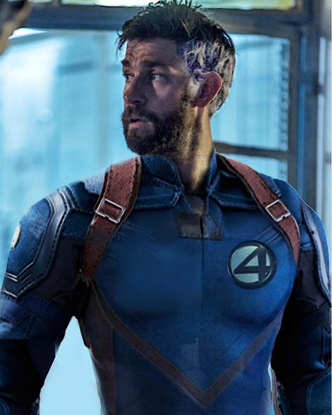 John Krasinski fancast as Mr. Fantastic? I’m down! Victor Von Doom, Reed Richards, Fan Casting, Fantastic Four Movie, Doug Jones, Captain America Movie, Mister Fantastic, Fantastic 4, Arte Nerd