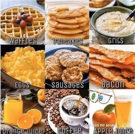 If you had to choose which one has to go? One Has To Go Posts Food, One Has To Go Posts, One Has To Go Food, Grits And Eggs, One Has To Go, Coffee Apple, Go Food, Pancakes And Bacon, No Egg Pancakes