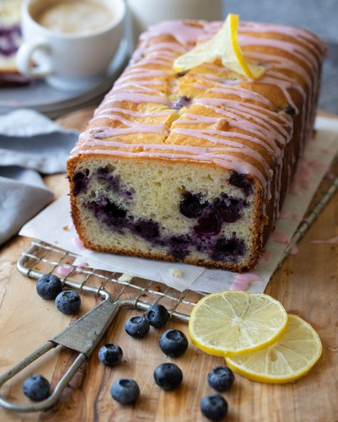 Moist, Fluffy Gluten-Free Lemon Blueberry Bread - Chef Janet Gluten Free Blueberry Loaf, Blueberry Bread Gluten Free, Gluten Free Lemon Loaf, Gluten Free Lemon Blueberry Cake, Gluten Free Dairy Free Lemon Loaf, Lemon Blueberry Loaf Gluten Free, Vegan Blueberry Loaf, Lemon Blueberry Bread Vegan, Lemon Blueberry Loaf