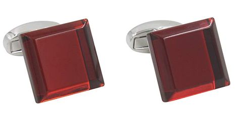 Bevelled Edge Red Cuff Links Ruby Wedding Anniversary Gifts, Ruby Anniversary, Ruby Wedding Anniversary, Gifts For Hubby, Groom Cufflinks, Wedding Cufflinks, Cufflink Box, Ruby Wedding, 40th Gifts