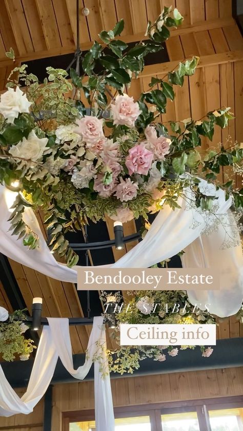 @floralsandfika shared a video on Instagram: “Bendooley Estate - The Stables ✨ ⠀ Our favourite venue in the Southern Highlands - that’s for sure! ⠀ Ceiling info: 👉🏼 we can fill the…” • Apr 7, 2022 at 11:09pm UTC Bendooley Estate, The Stables, Southern Highlands, Black Ring, This Is Love, Wedding Florist, Stables, Black Rings, Come Back