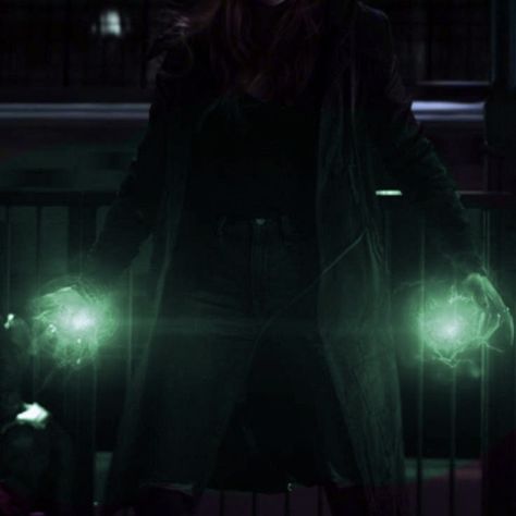 Green Chaos Magic, Illusion Power Aesthetic, Green Wanda Powers, Green Powers Aesthetic, Scarlet Witch Green, Loki Powers, Octavia Aesthetic, Green Magic Aesthetic, Emerald Witch