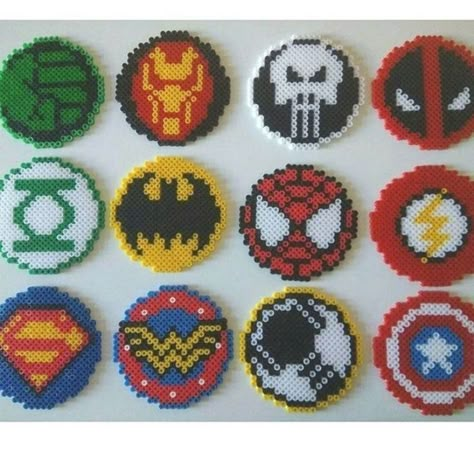 Melted Bead Crafts, Hamma Beads Ideas, Easy Perler Bead Patterns, Melty Bead Patterns, Pearl Beads Pattern, Easy Perler Beads Ideas, Hama Beads Minecraft, Hama Beads Design, Perler Bead Templates