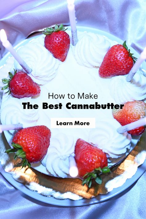 Here's our all time favorite cannabutter recipe for baked goods and more. Edible Recipes Cannaoil, Cooking With Cannabutter, Cannabutter Baking Recipes, Canna Butter, Infusion Recipes, Cannabutter Recipe, Cannibis Recipes, Infused Butter, Best Oven