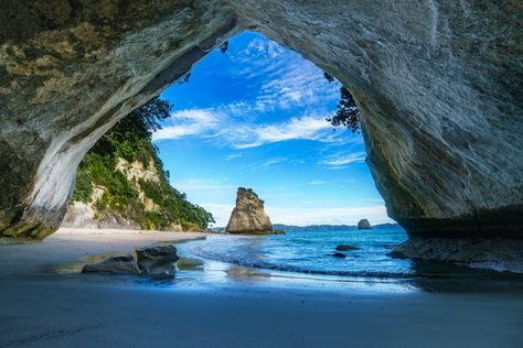 Cathedral Cove, New Zealand Itinerary, Sea Cave, Bay Of Islands, Milford Sound, Secluded Beach, South Island, Lonely Planet, The View