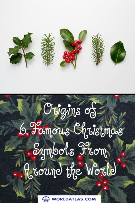 Holly Plant, Christmas Symbols, Christian Symbols, Christmas Holly, Christmas Greetings, The Christmas, Around The World, Christmas Tree, Holidays