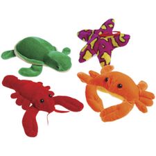 Stuffed Animal Sea Creatures Sea Creature Party, Arcade Prizes, Undersea Party, 1st Birthday Luau, Sea Life Creatures, Crab Toy, Birthday Luau, Animal Party Theme, Twinkle Twinkle Baby Shower