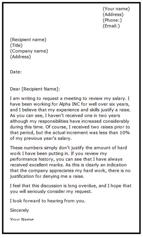 Letter Template Asking For Raise (1) - TEMPLATES EXAMPLE | TEMPLATES EXAMPLE Raise Request Letter, How To Ask For A Raise At Work Letter, Pay Raise Request, Salary Increase Request Letter, Asking For A Raise Tips, Salary Negotiation Letter, Pay Increase, Application Letter Template, Formal Letter