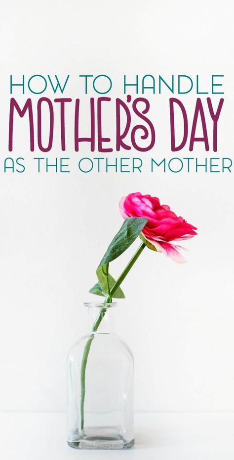 Blended family parenting can sometimes be tricky as you never want to overstep your boundaries. But how do you handle Mother's Day as the other mother in their lives? via @koriathome The Other Mother, Step Mom Quotes, Step Mom Advice, Other Mother, Mother Poems, Mom Encouragement, Mom Life Hacks, Parenting Ideas, Parenting Inspiration