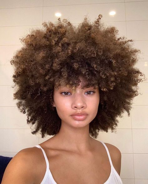 27.5k Likes, 135 Comments - hannah mussette 🦥 (@mussette) on Instagram: “HUGE VOLUME 😍 stay tuned on my YouTube channel to see how I achieved this! Pick from @jumubrand…” Hannah Mussette, Healthy Curls, Baking Makeup, Cabello Afro Natural, Curly Fro, Pelo Afro, Natural Curls Hairstyles, Coily Hair, Afro Hair