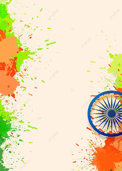 Orange And Green Indian Republic Day Splatter Effect Background Background For Republic Day, India Border Design, Republic Day Templates, Republic Day Poster Ideas, Republic Day Invitation Card, Presentation Wallpaper, Republic Day Background, Pic Background, Indian Republic Day